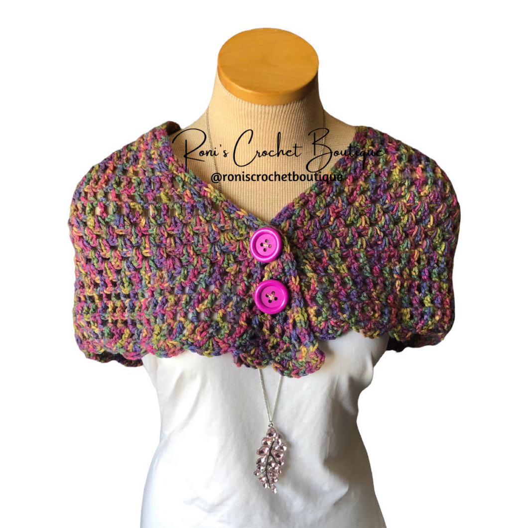 Sprinkles Purple Cowl