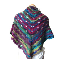 Load image into Gallery viewer, Stained Glass Virus Shawl
